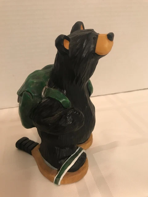 Big Sky Carvers "Bearfoot Bears" Hiking Bear HUGH, numbered, EXCELLENT condition