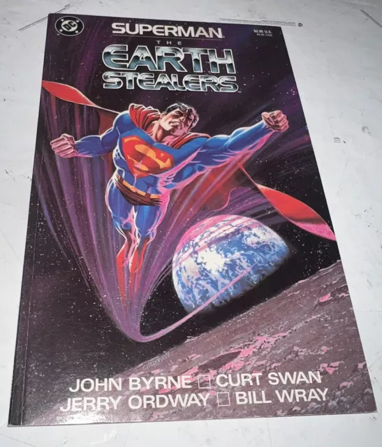 Superman The Earth Stealers #1 One-Shot 1988 Prestige Dc Comics