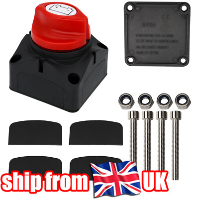 thumbnail image 2 of Victron Energy Battery Isolator Switch – 300A Heavy Duty Kill Switch, 12V/24V (VBS127010010) 2 of 5