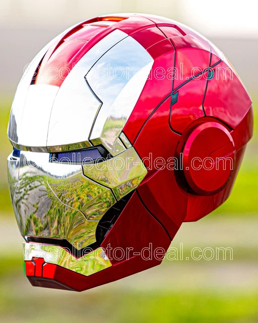 Iron Man Helm Motorradnull