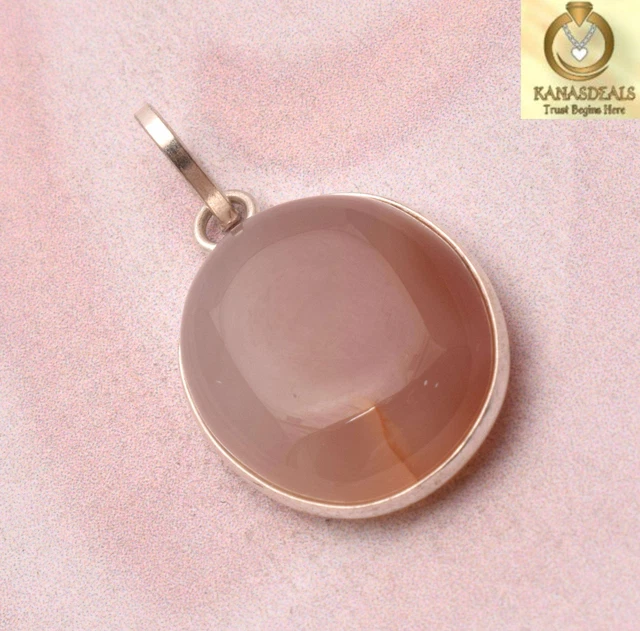 Rose Quartz Plated Pendant Jewellery Attractive 4 GM Lowest Priced @0.99-64335
