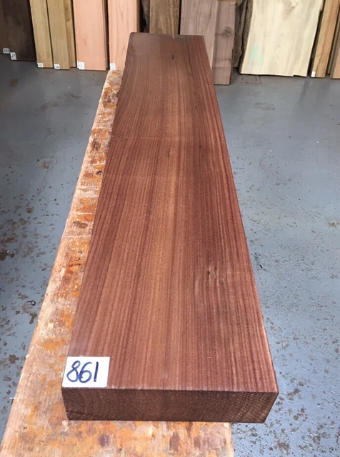 Noce americano 2"" (50 mm) bordo quadrato / essiccato in forno / legni duri esotici / legname