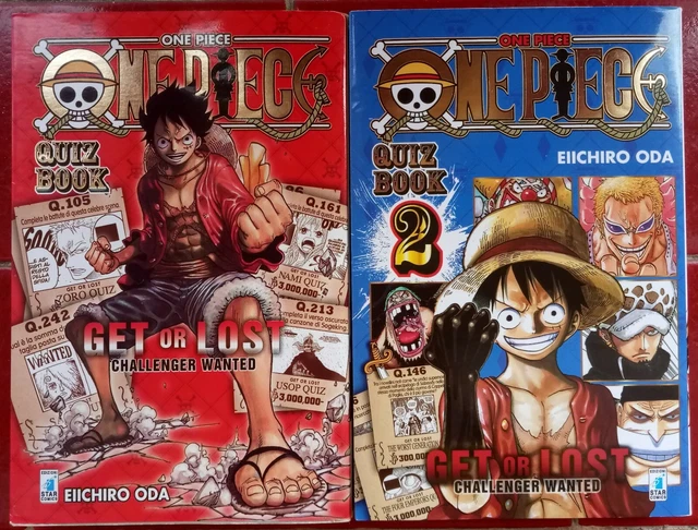 Manga Eiichiro Oda One Piece Quiz Book In Italiano Lotto N 1 2 Star Comics Eur 30 00 Picclick It