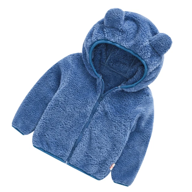 Cappotto di pelliccia autunno e bambino orso cappotto di pelliccia cappotto caldo per