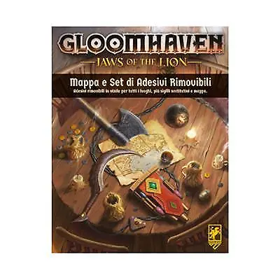 Gloomhaven - Jaws of the Lion Set di Adesivi Rimovibili Gioco da Tavolo in Itali