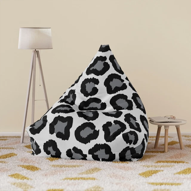 Bean Bag Chair Cover Leopard print