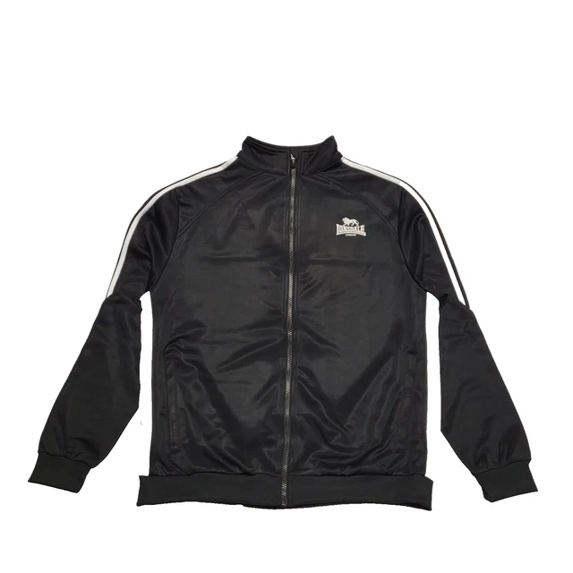LONSDALE BLACK SPORTS Tracksuit Top UK Men s Size M K773 34.99