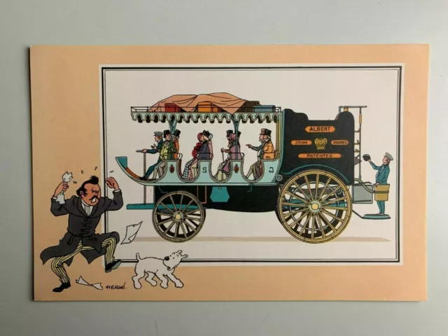 Ancienne Image Voir Et Savoir 1955 / Tintin Automobile Serie 8 N°18