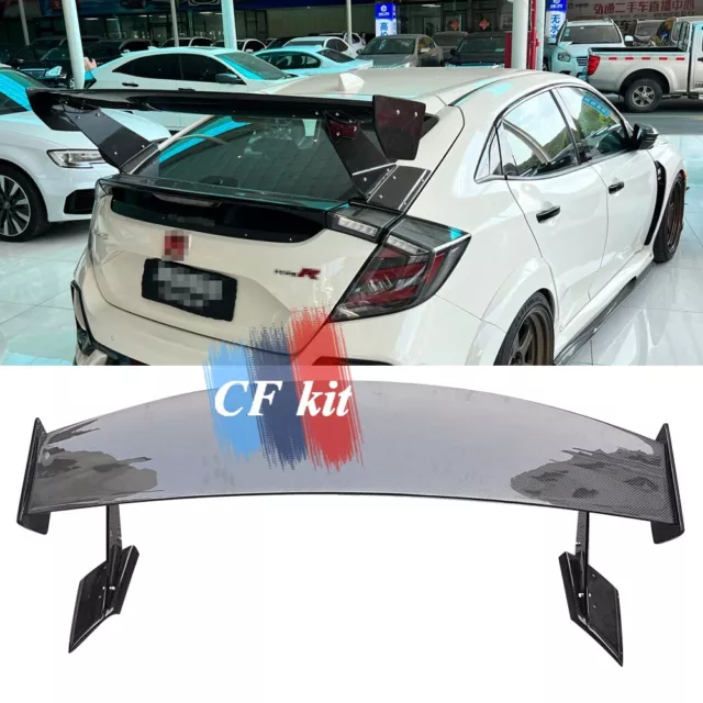 Carbon Fiber Rear Trunk Lip Spoiler For Honda Civic Type R Fk7 Fk8 Gt VRS Style
