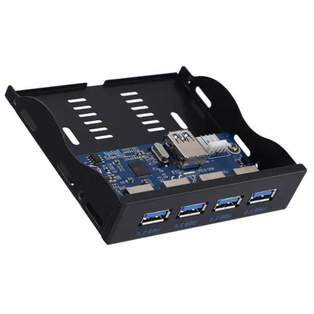 USB3.0 Floppy Front Panel 3.5'' Floppy Bay 19 Pin To 4 Interface USB3.0 HUB BGI