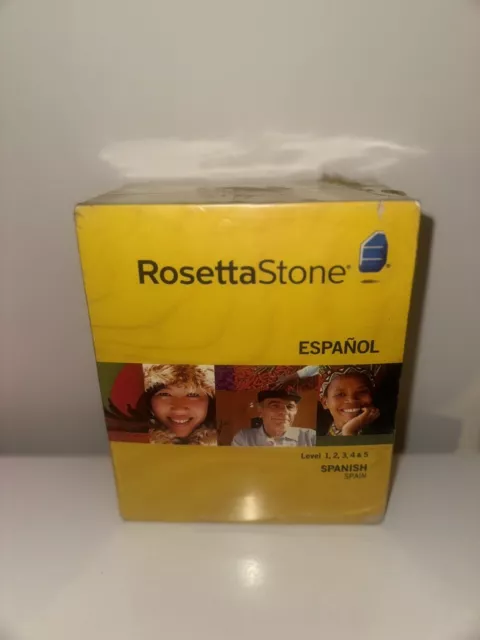 Rosetta Stone ESPANOL Level 1, 2, 3, 4 & 5 BRAND NEW