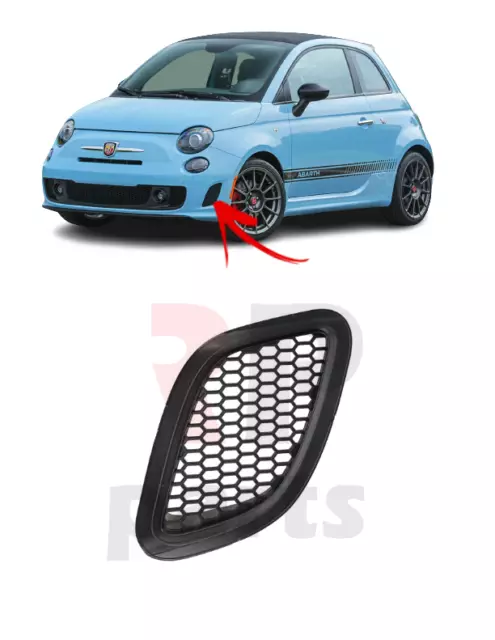 Para Fiat 500 Abarth (312) 2007-2015 Nuevo Frente Parachoques Admisión de Aire