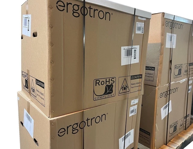 Ergotron SV41-6300-0 Styleview Cart With LCD Pivot Medical Cart (New Sealed)