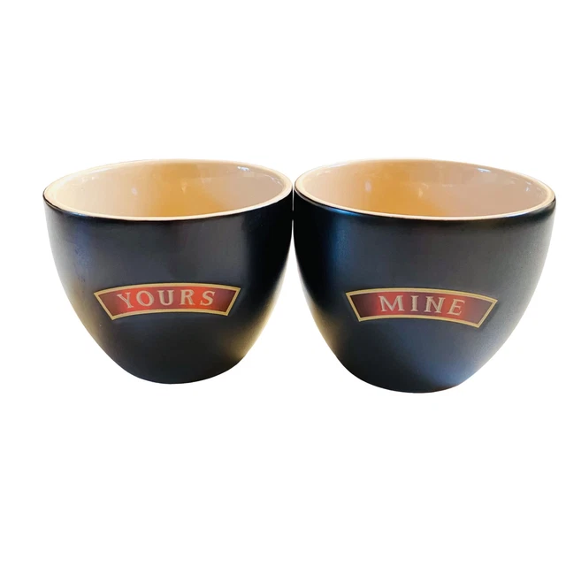 Baileys Espresso Shot Cups Yours Mine Set of 2