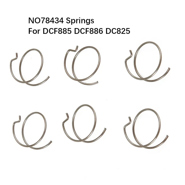 Molla 6 DCF835C2 DCF835M2 DCF836 DCF885 DCF886 Driver N078434 Durevole