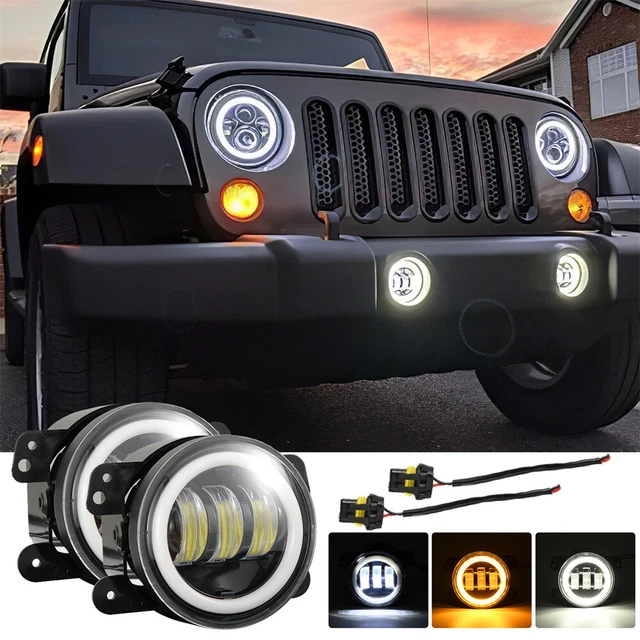 Fog Lamps Super Bright Imported Lamp Bead Adjust Bracket Waterproof 50000 Hour