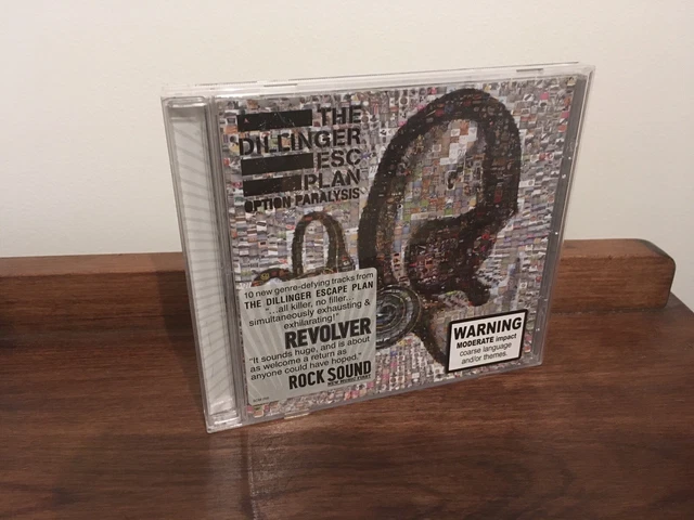 【未開封】TDEP「Option Paralysis」 Box Set The Dillinger Escape Plan - OPTION PARALYSIS - Amazon.com Music