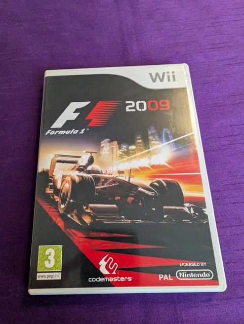 JUEGO DE CARRERAS F1 2009 Nintendo Wii completo, leer descripción