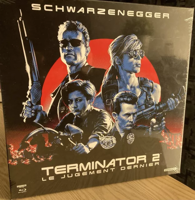 Terminator 2 édition collector 4K Ultra HD 3D + Blu-Ray + Vinyl Bande originale