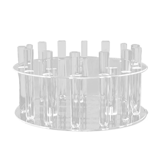 Set 3 Supporti Per Torte In Acrilico Trasparente - Alzate Per Dessert - Foto 2