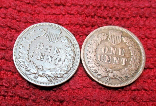 50 Old Indian Head Penny Lot From An Old Bank Of Montana Coin Wrapper R-741