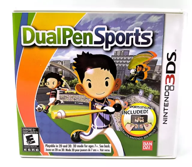 DualPenSports Nintendo 3DS CIB Both Styluses included (Styluses Never used)