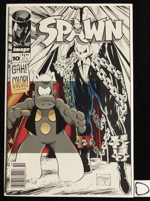 Spawn 10 Newsstand Edition 1993 Image Comics Dave Sim Todd McFarlane Cerebus (D)