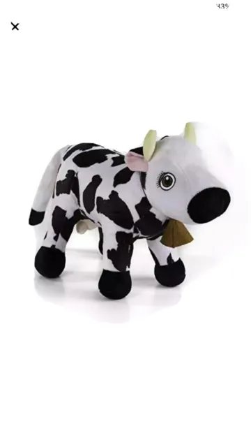 La Granja De Zenon Vaca Lola 14 in. Peluche musical Granja de Zenón El Reino