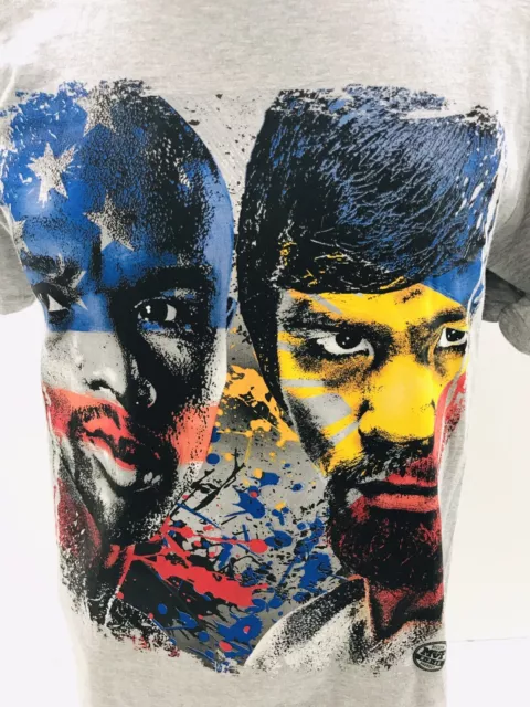 Floyd Mayweather Jr. VS. Manny Pacquiao boxing T-Shirt size SMALL