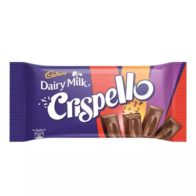 Cadbury Dairy Milk Crispello Chocolate Pack de 15 X 33 Gm d'Inde
