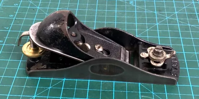 Vintage STANLEY Block Plane Adjustable Throat Stanley No. 9 1/2 9.5