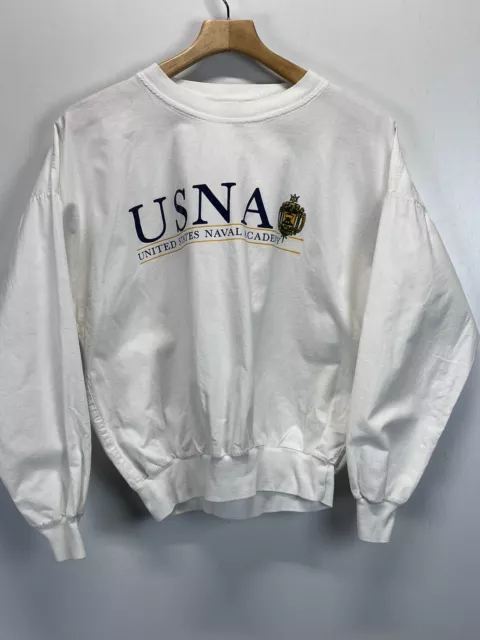 Vtg Velva Sheen USNA United States Naval Association Shirt Sz M VGUC Made In USA