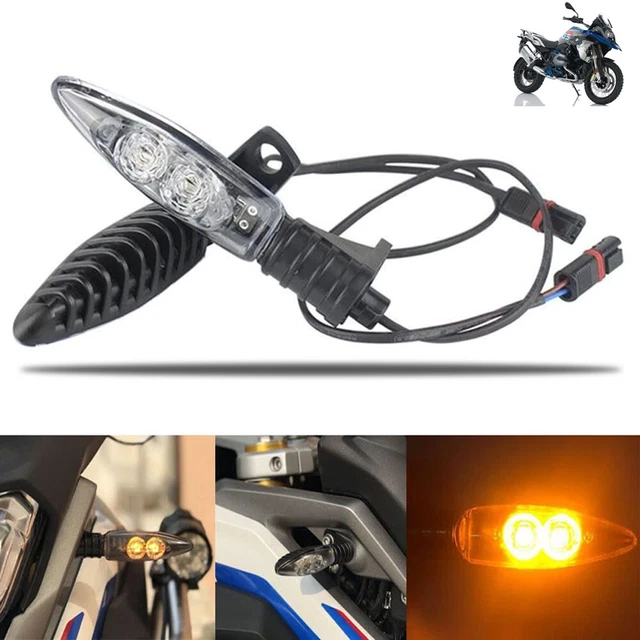 2× LED Motorrad Blinker 63138522499 Für BMW K F R 650 700 800 1200 T Scrambler