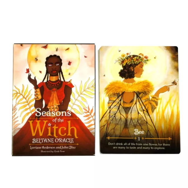 Oracle Cards Seasons of the Witch Beltane Fortune Telling Game Cards