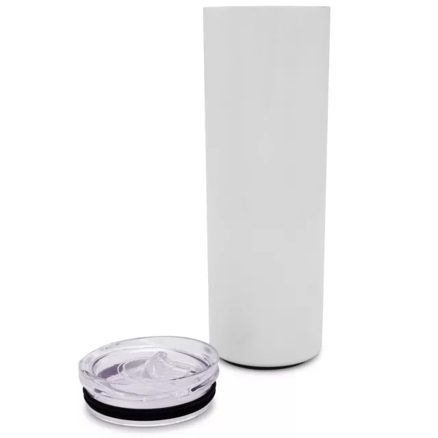 ES-20oz Sublimation Blank White Tumbler Stainless Steel Insulated Water Bottle 2