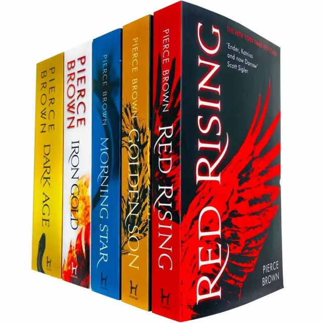 Red Rising Series Sammlung 5 Bücher Set Konvolut von Pierce Brown Red Rising, Gold