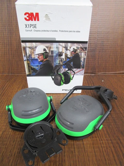 3M X1P5E Peltor Over Helmet Earmuff Twin Cup NEW