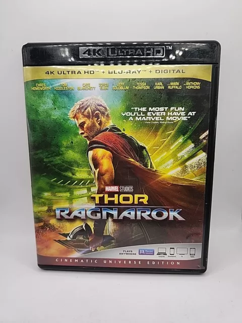 Thor Ragnarok 4K Ultra HD Bluray/Bluray