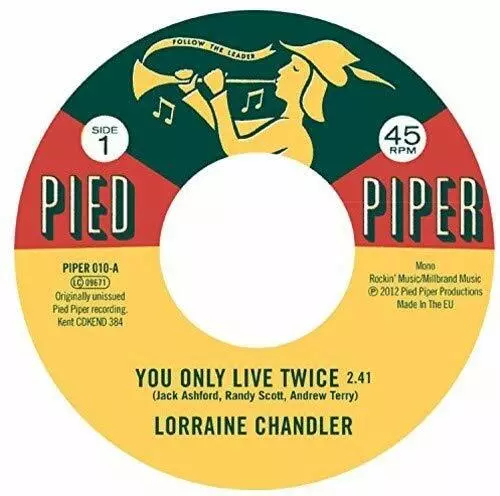 You Only Live Twice / Hold To My Baby [VINYL], The Pied Piper Players,Lorraine ,