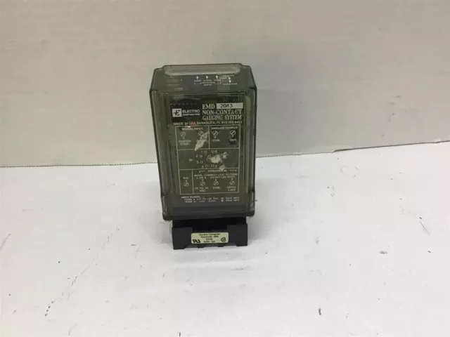 Electro EMD 2043 Relay With Base 12 Vdc