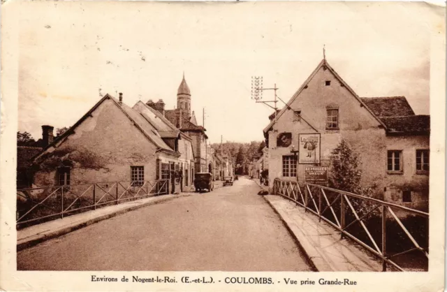 CPA Env. de NOGENT-le-ROI-COULOMBS-Vue prise Grande Rue (184419)