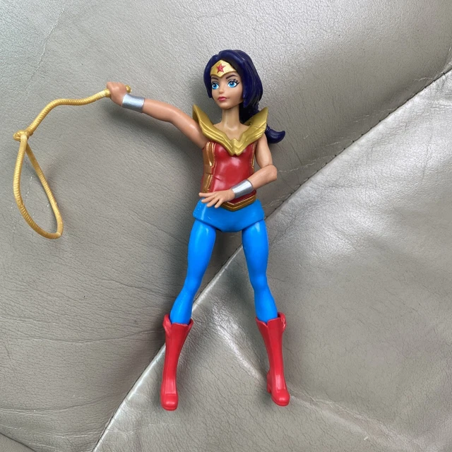 Wonder Woman Action Figure With Lasso 2016 Mattel 6" Tall