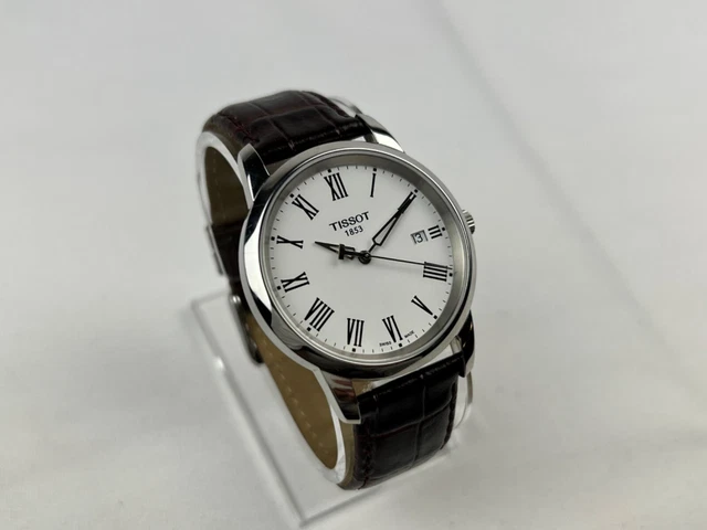 Timex Orologio Uomo Classico Con Quadrante Bianco E Bracciale Acciaio Placcato Oro, Quarzo