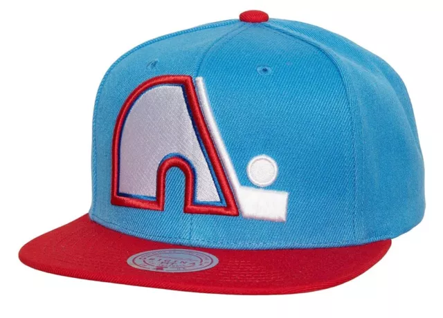 Mitchell & Ness Québec Nordiques NHL Team 2 Ton Snapback Cap Casquette Baseball