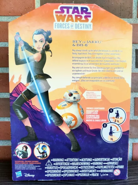 Hasbro Star Wars™ Forces of Destiny: Rey & BB-8 Figura 28 cm de Hasbro 2