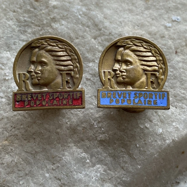 Insigne émaillé Original 'SKI MONTAGNE GUILLESTRE 1000 M' - Pin's Français Vintage