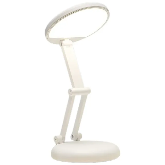 2X (Lámpara de escritorio LED plegable, lámpara de escritorio portátil, lámparas de lectura para 5)