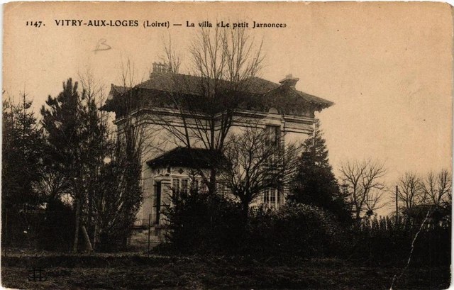 CPA VITRY-aux-LOGES La villa Le petit Jarnonce (608055)