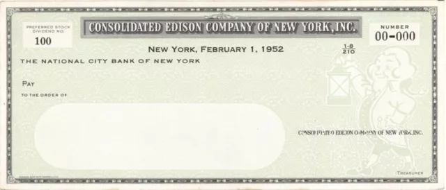 Consolidated Edison Company of New York, Inc. - American Bank Note Company Speci