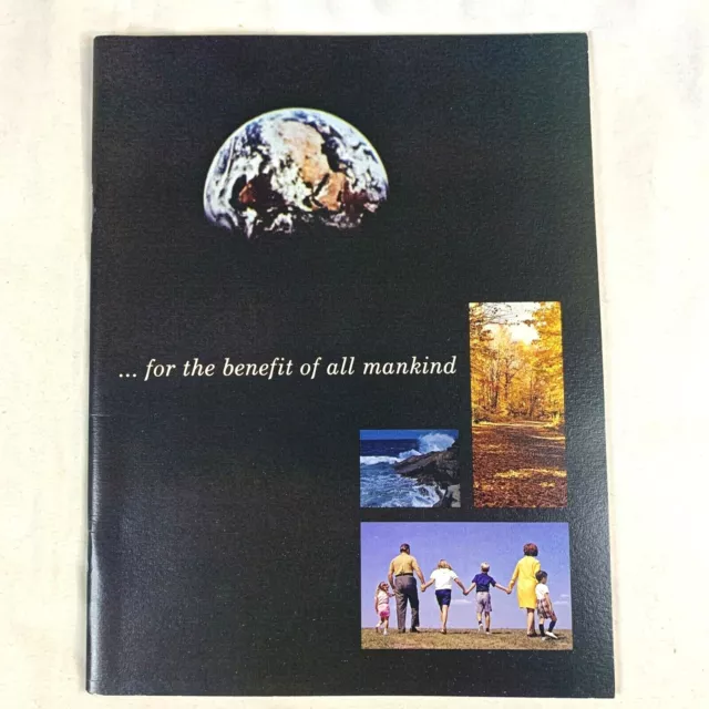 NASA Booklet For The Benefit Of All Mankind Space Exploration Vintage 1971